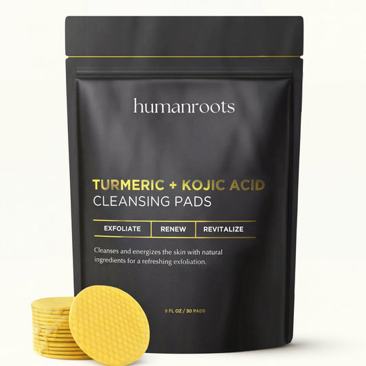 Turmeric Kojic Acid Cleansing Pads (single pack) - humanroots