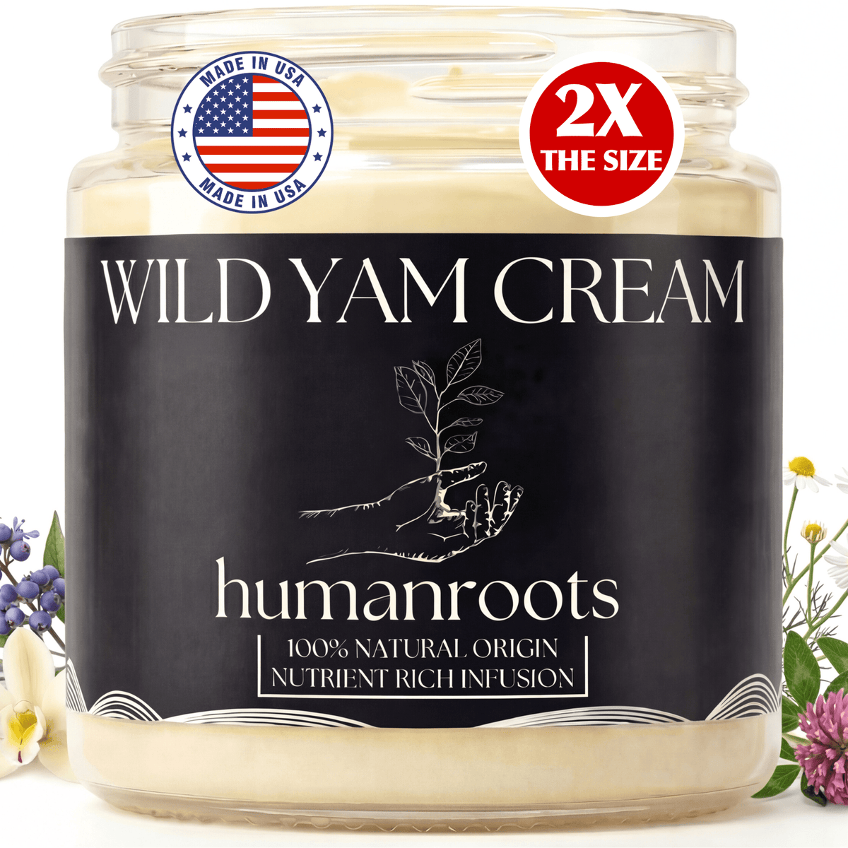Wild Yam Cream (Bundles) - humanroots